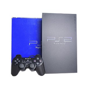 Console PlayStation 2 FAT Preto SCPH-39001 - Sony (AMERICANO)