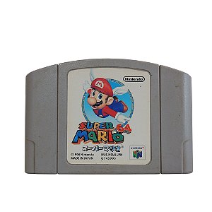 Jogo Super Mario 64 - N64 (Japonês)