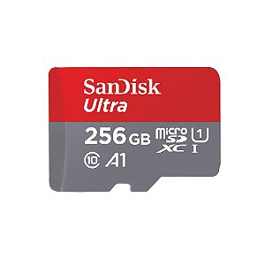 Cartão de Memória Micro SD 256GB - SanDisk Ultra