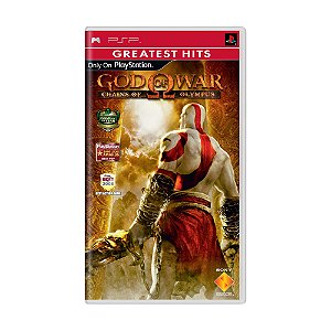 Jogo God of War: Chains of Olympus - PSP (Greatest Hits)