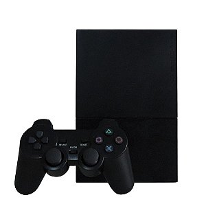 Console PlayStation 2 Slim Preto - Sony (Desbloqueado 2.00)