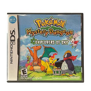 Jogo Pokémon Mystery Dungeon: Explorers of Sky - DS