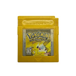 Jogo Pokémon Yellow Version (Special Pikachu Edition) - GBC