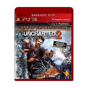 Jogo Uncharted 2: Among Thieves (GOTY) - PS3 (Greatest Hits)