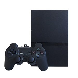 Console PlayStation 2 Slim Preto - Sony (Desbloqueado)