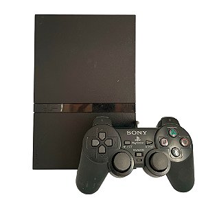 Console PlayStation 2 Slim Preto - Sony