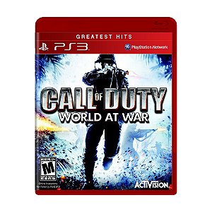 Jogo Call of Duty: World at War - PS3 (Greatest Hits)