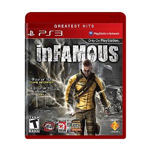 Jogo inFAMOUS - PS3 (Greatest Hits)