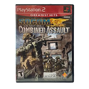 Jogo SOCOM: U.S. Navy SEALs: Combined Assault - PS2 (Greatest Hits)