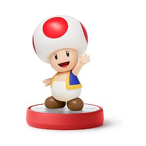 Nintendo Amiibo: Toad - Super Mario - Wii U e New Nintendo 3DS