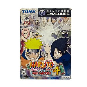 Jogo Naruto: Gekitou Ninja Taisen! 4 - GameCube (Japonês)