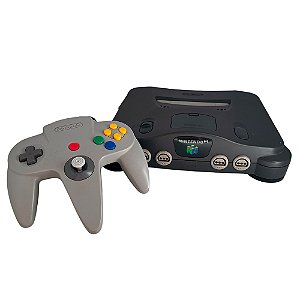 Console Nintendo 64 Cinza - Nintendo