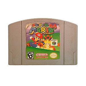 Jogo Super Mario 64 - N64