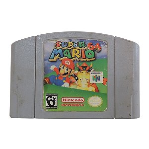 Jogo Super Mario 64 - N64