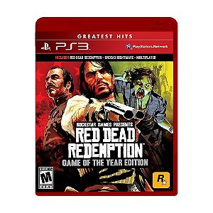 Jogo Red Dead Redemption (Game of the Year Edition) - PS3 (Greatest Hits)