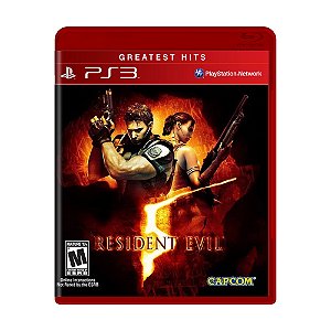 Jogo Resident Evil 5 - PS3 (Greatest Hits)