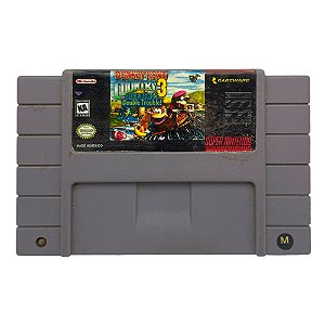 Jogo Donkey Kong Country 3: Dixie Kong's Double Trouble - SNES (Japonês, Relabel)