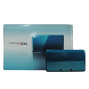 Console Nintendo 3DS Acqua Blue - Nintendo (Desbloqueado)