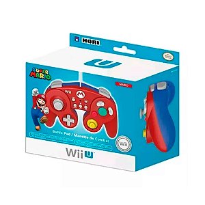 Controle Nintendo Wii e Wii U Super Mario - HORI