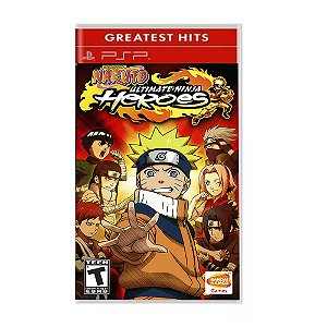 Jogo Naruto Ultimate Ninja Heroes - PSP (Greatest Hits)