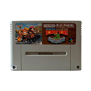 Jogo Super Donkey Kong 3: Nazo no Krems Shima - SNES (Japonês)