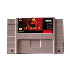 Jogo Mortal Kombat - SNES