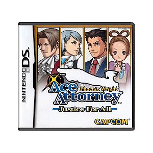 Jogo Phoenix Wright: Ace Attorney Justice for All - DS