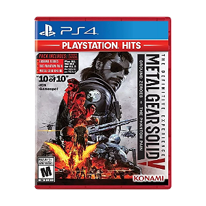 Jogo Metal Gear Solid V: The Definitive Experience - PS4 (Playstation Hits)