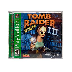 Jogo Tomb Raider III: Adventures of Lara Croft (Greatest Hits) - PS1