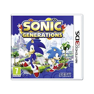 Jogo Sonic Generations - 3DS (Europeu)