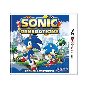 Jogo Sonic Generations - 3DS