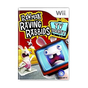 Jogo Rayman Raving Rabbids TV Party - Wii
