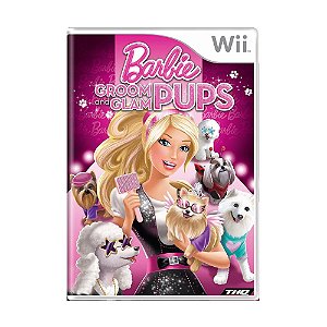 Jogo Barbie Groom and Glam Pups - Wii