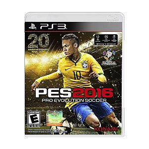 Jogo Pro Evolution Soccer 2016 (PES 2016) - PS3