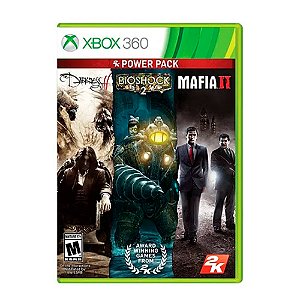 Jogos 2K Power Pack: Mafia II + Bioshock 2 + The Darkness 2 - Xbox 360