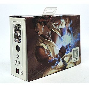 Controle DualShock 2 (Edição Comemorativa Street Fighter 20 anos RYU) - PS2