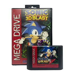 Jogo Sonic 3D Blast - Mega Drive