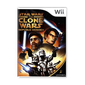 Jogo Star Wars The Clone Wars: Republic Heroes - Wii (Europeu)