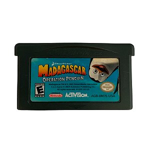 Jogo Dreamworks Madagascar: Operation Penguin - GBA