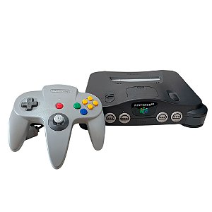 Console Nintendo 64 Cinza - Nintendo