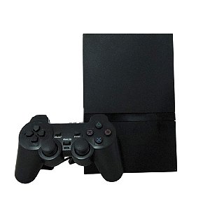 Console PlayStation 2 Slim Preto - Sony (Desbloqueado 1.99)