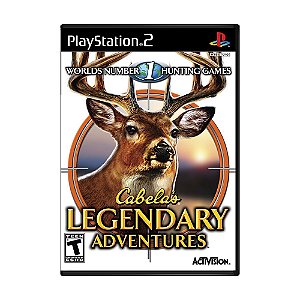 Jogo Cabela's Legendary Adventures - PS2
