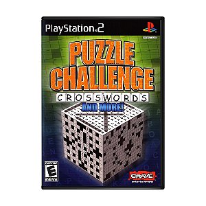 Jogo Puzzle Challenge: Crosswords And More! - PS2