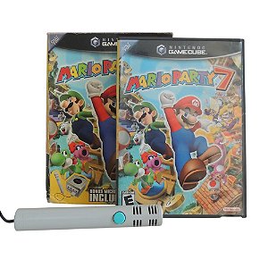 Jogo Mario Party 7 (Com Microfone) - GameCube