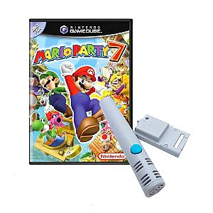 Jogo Mario Party 7 (Com Microfone) - GameCube