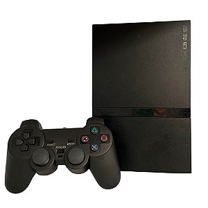 Console PlayStation 2 Slim Preto - Sony (Desbloqueado 1.93)