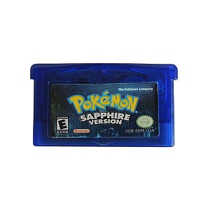 Jogo Pokémon Sapphire Version - GBA