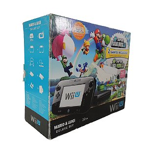 Console Nintendo Wii U Deluxe Set 32GB Preto - Nintendo