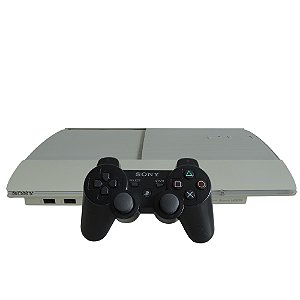 Console PlayStation 3 Super Slim 500GB Branco - Sony