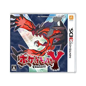 Jogo Pokémon Y - 3DS (Japonês)